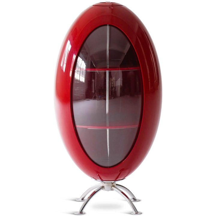 Bauhaus abs side cabinet egg in panoramic view.