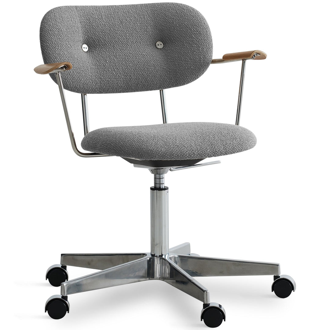 Bauhaus boucle fabric study chair aodo situational feels.