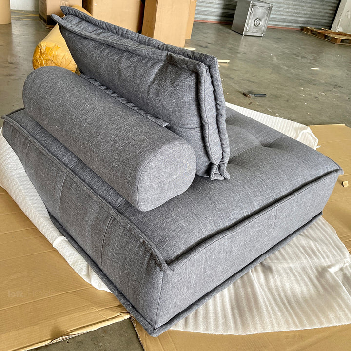 Vintage Fabric 1 Seater Sofa ELEMENT SINGLE