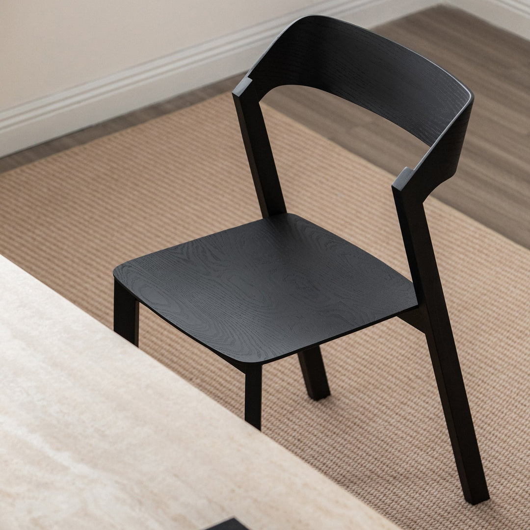 Minimalist Ash Wood Dining Chair PEARL