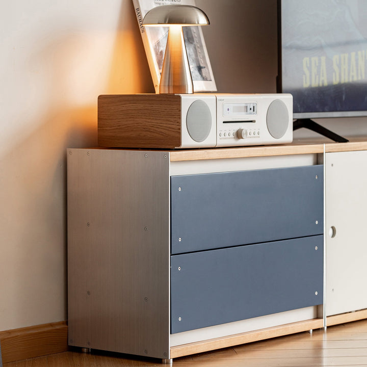Bauhaus Aluminium Modular TV Console GEOMETRIC