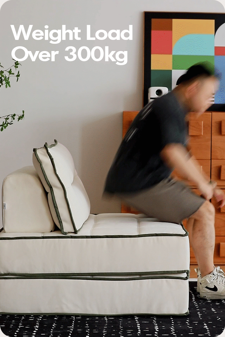 Scandinavian Cat Scratch Resistant Fabric Modular 1 Seater Sofa TIERED