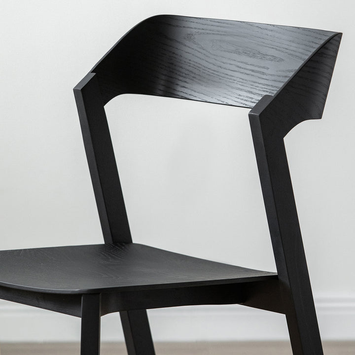 Minimalist Ash Wood Dining Chair PEARL