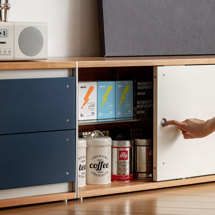 Bauhaus Aluminium Modular TV Console GEOMETRIC