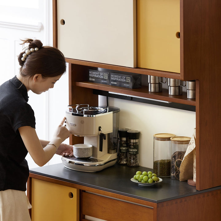 Vintage Boxwood Storage Side Cabinet EASEBAR