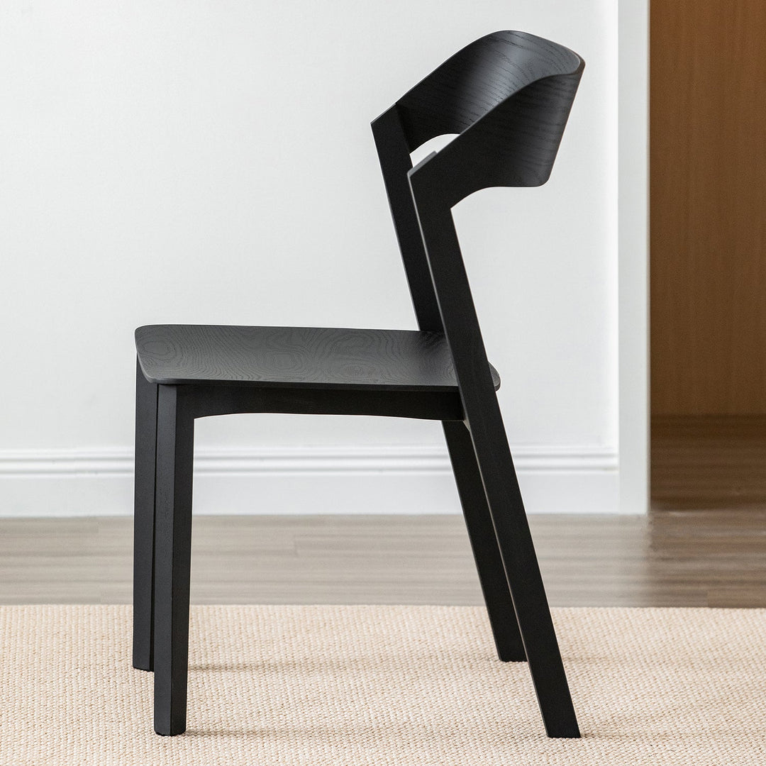 Minimalist Ash Wood Dining Chair PEARL