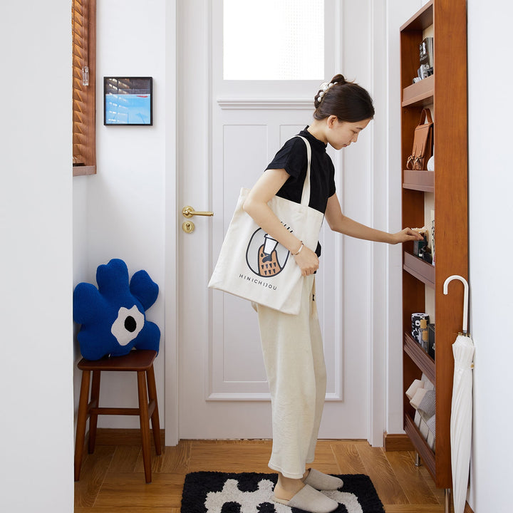 Vintage boxwood wall shelf bookshelf slimo in details.