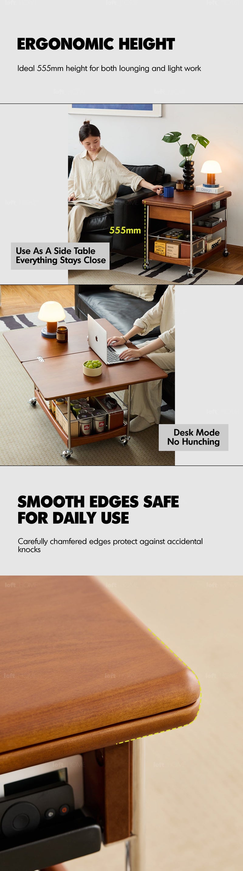 Bauhaus Boxwood Extendable Coffee Table VERSA More Details and Instruction_9