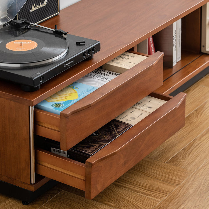 Vintage Boxwood Modular TV Console SILVER WING