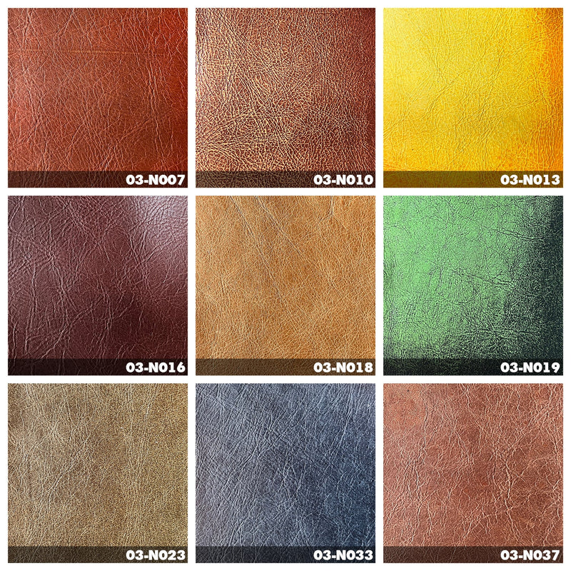 Vintage Genuine Leather Study Chair AKRON Color Swatches_2