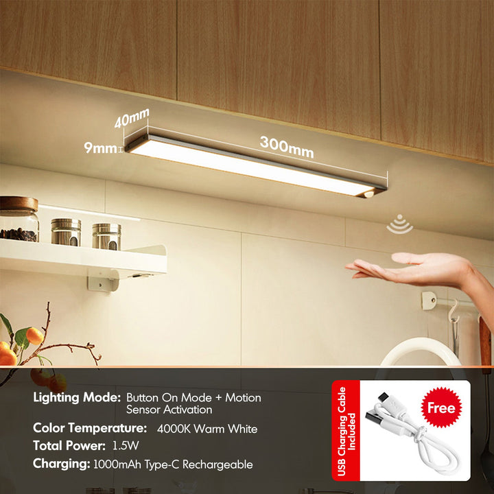 Aluminium Wireless Sensor LED Light Bar