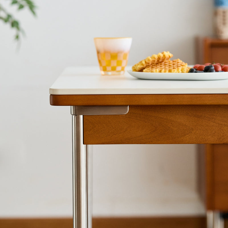 Bauhaus Sintered Stone Boxwood Dining Table PINECONE Color Swatches