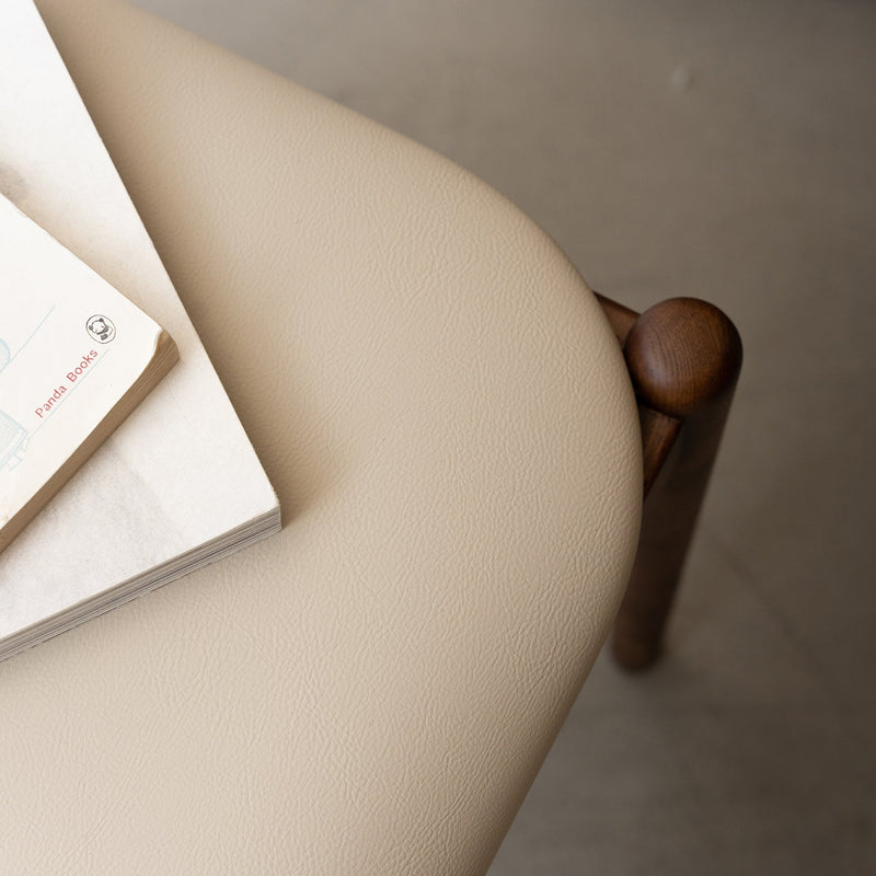 Japandi Walnut Wood Dining Chair PUREA Color Swatches