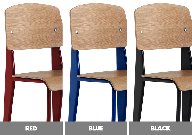 Bauhaus Plywood Dining Chair STANDARD Color Swatches