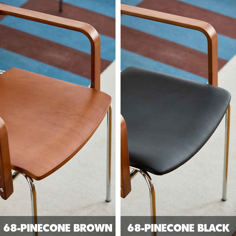 Bauhaus Boxwood Dining Chair PINECONE Color Swatches