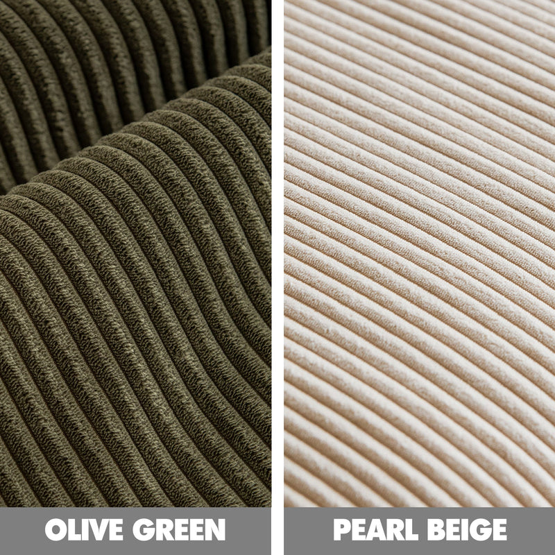 Universal Corduroy Velvet Fabric Bed Head Cushion Color Swatches
