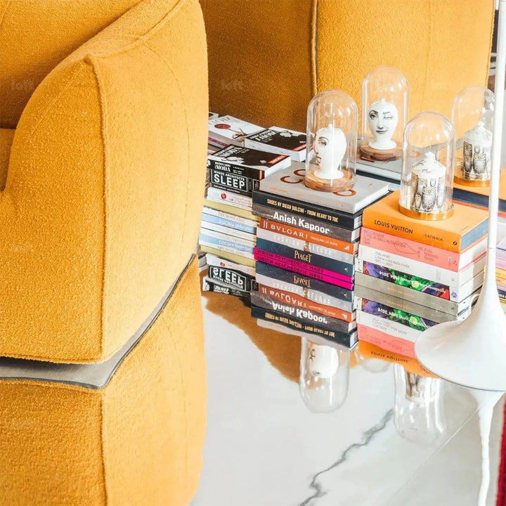 Contemporary Fabric 1 Seater Sofa BRONTE