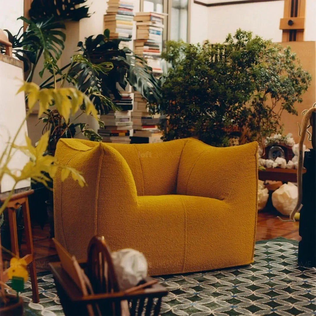 Contemporary Fabric 1 Seater Sofa BRONTE