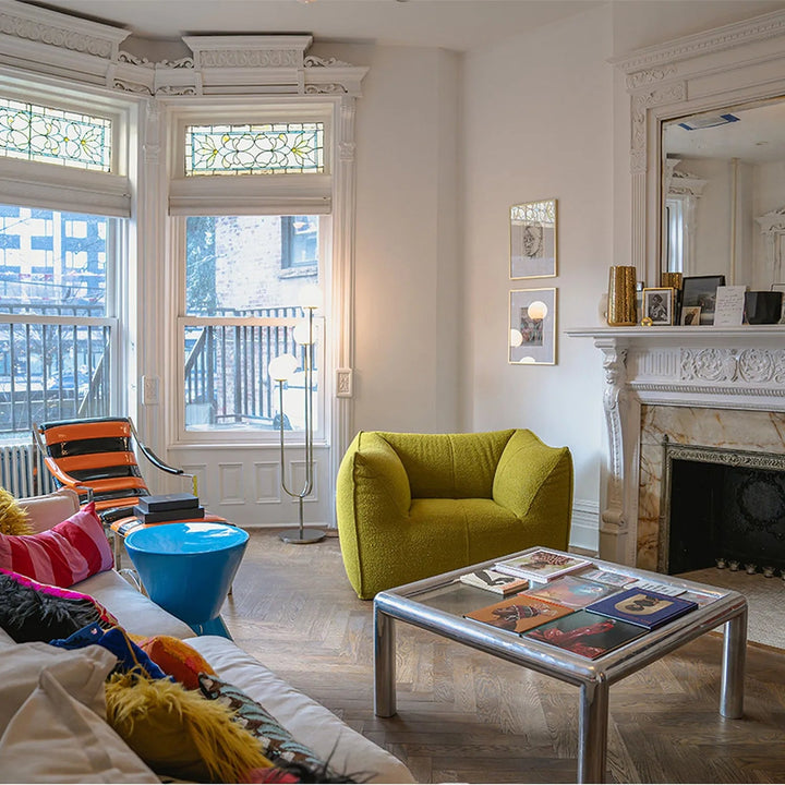 Contemporary Fabric 1 Seater Sofa BRONTE