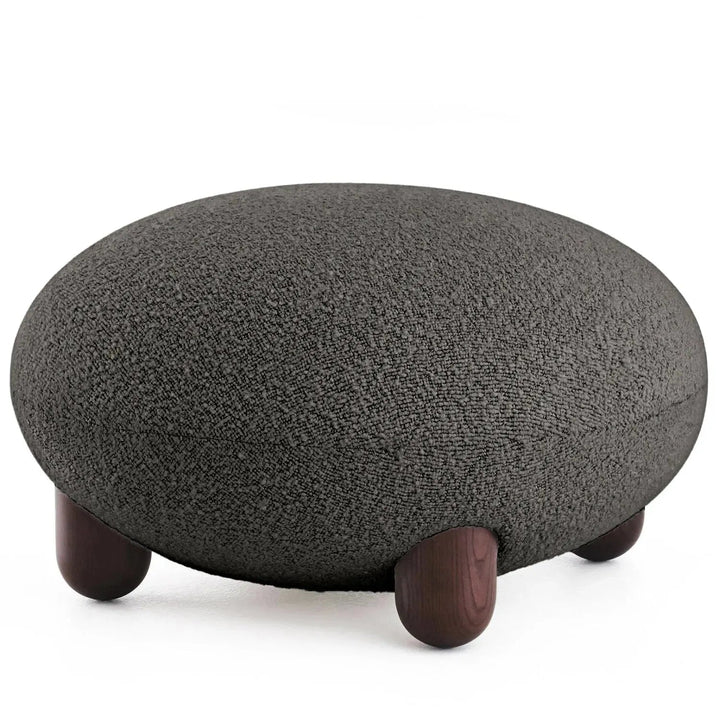 Cream Fabric Ottoman TEDDY