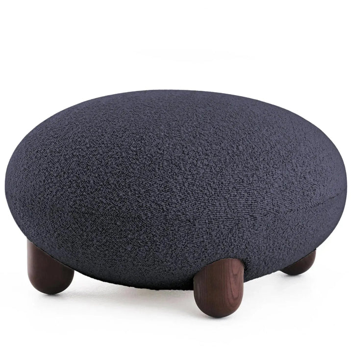 Cream Fabric Ottoman TEDDY