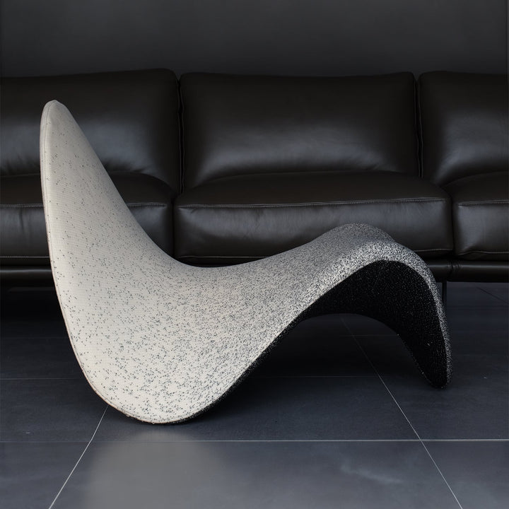 Bauhaus mixed weave fabric 1 seater sofa artifort primary product view.