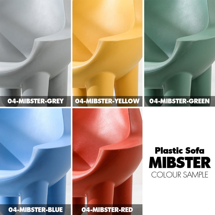 Contemporary Plastic 1 Seater Sofa MIBSTER