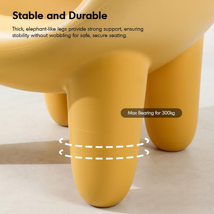 Contemporary Plastic 1 Seater Sofa MIBSTER