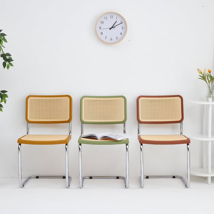 Scandinavian Plastic Dining Chair CESCA