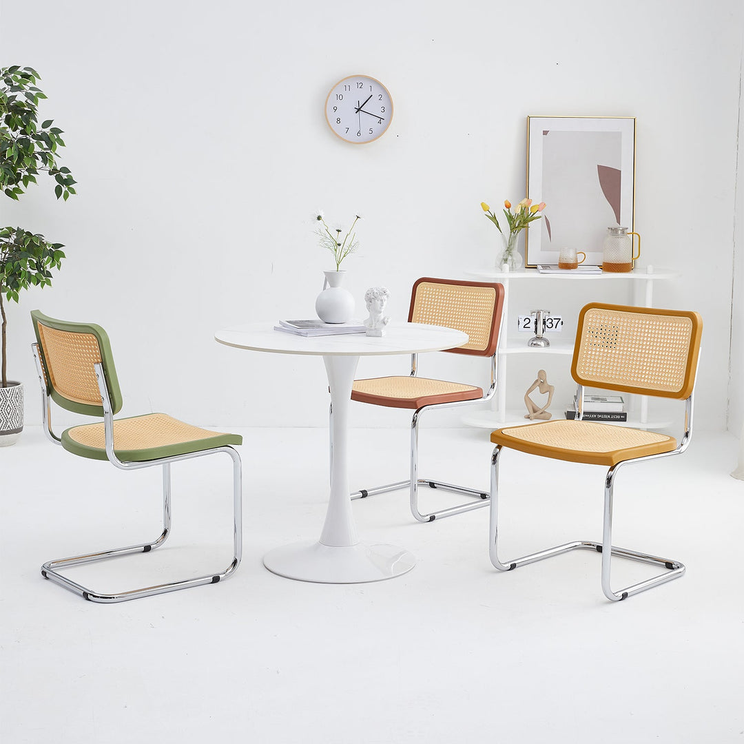 Scandinavian Plastic Dining Chair CESCA