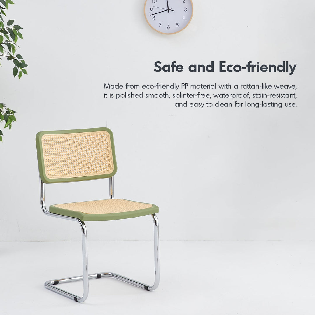 Scandinavian Plastic Dining Chair CESCA