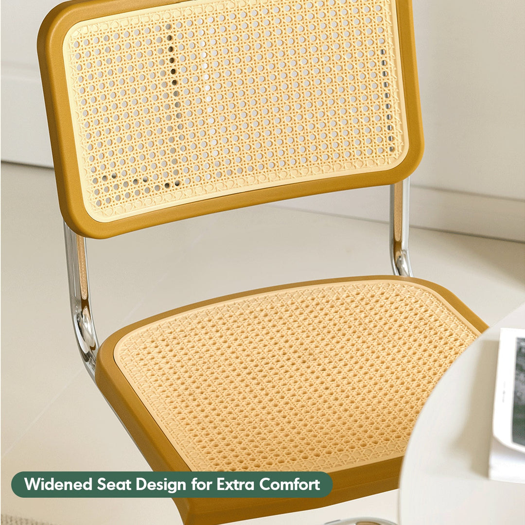 Scandinavian Plastic Dining Chair CESCA