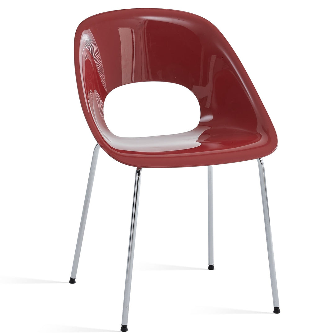 Contemporary Plastic Dining Chair FLASH