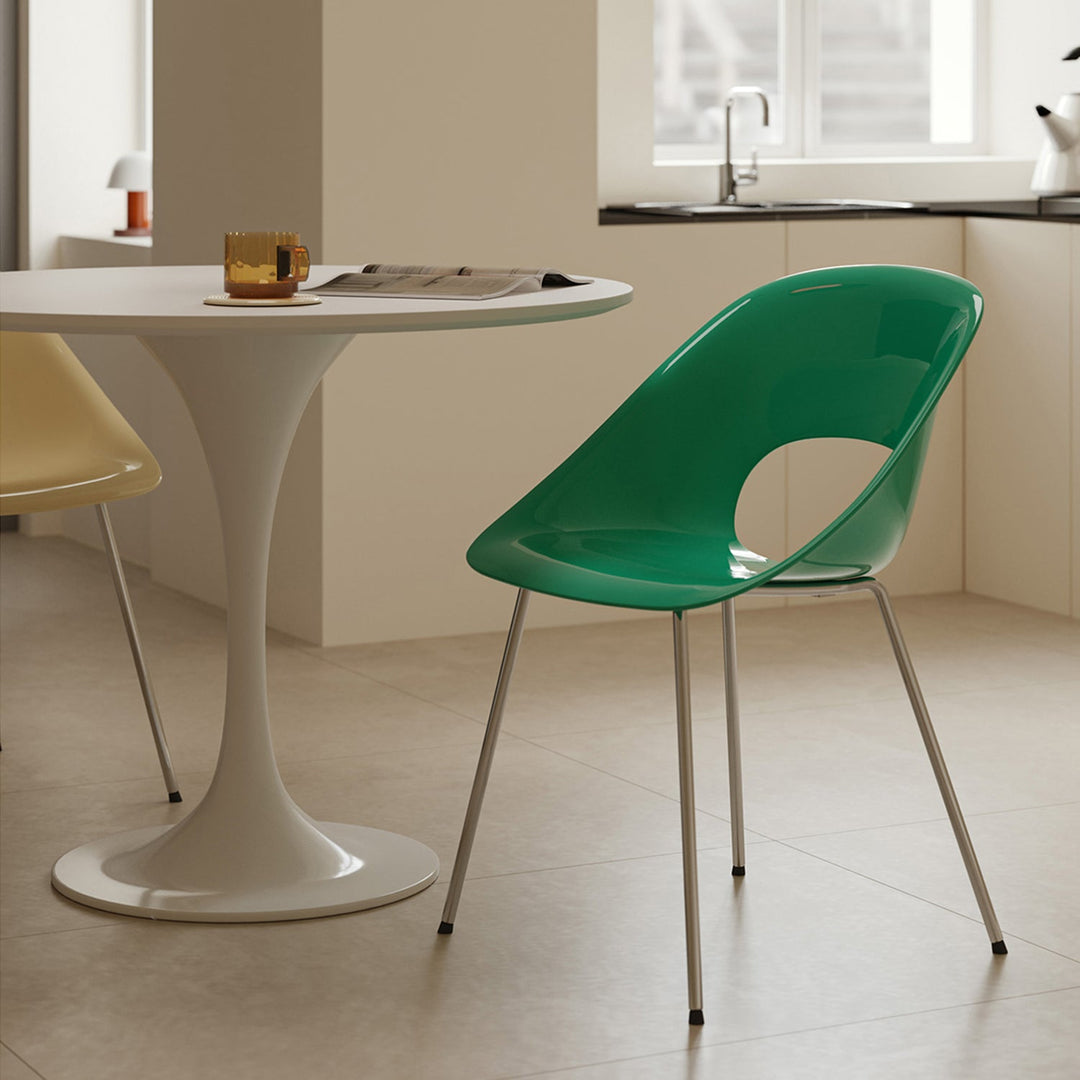 Contemporary Plastic Dining Chair FLASH