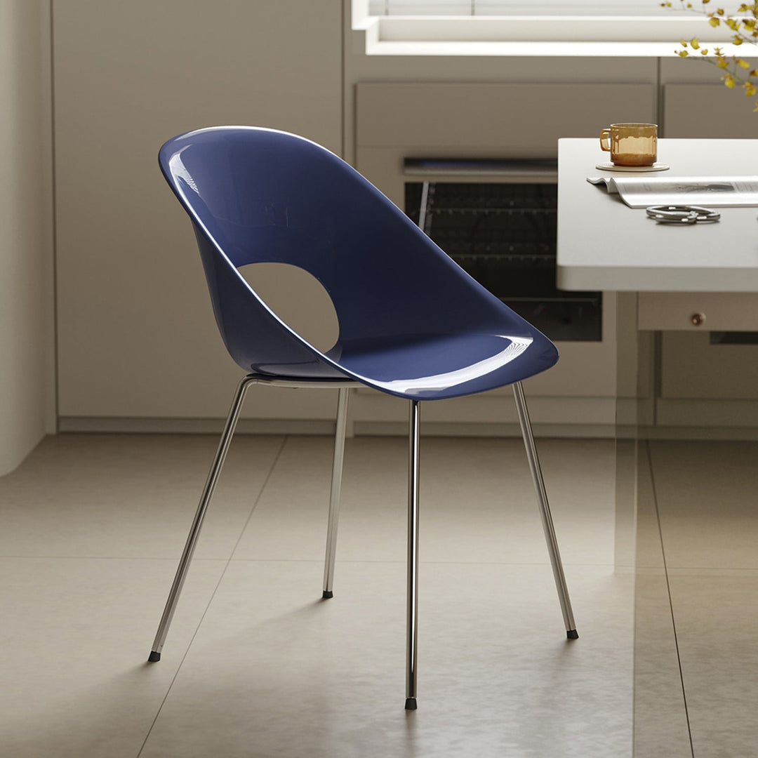 Contemporary Plastic Dining Chair FLASH