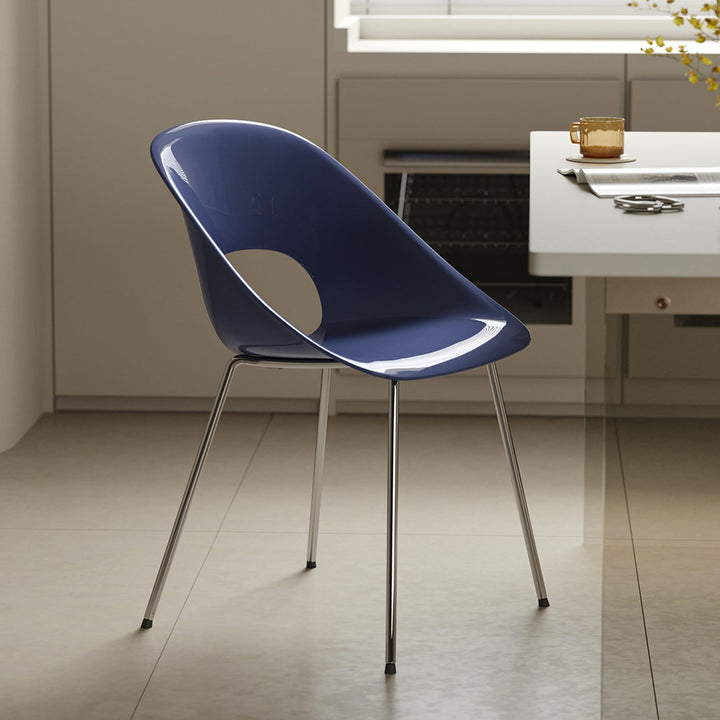 Contemporary Plastic Dining Chair FLASH