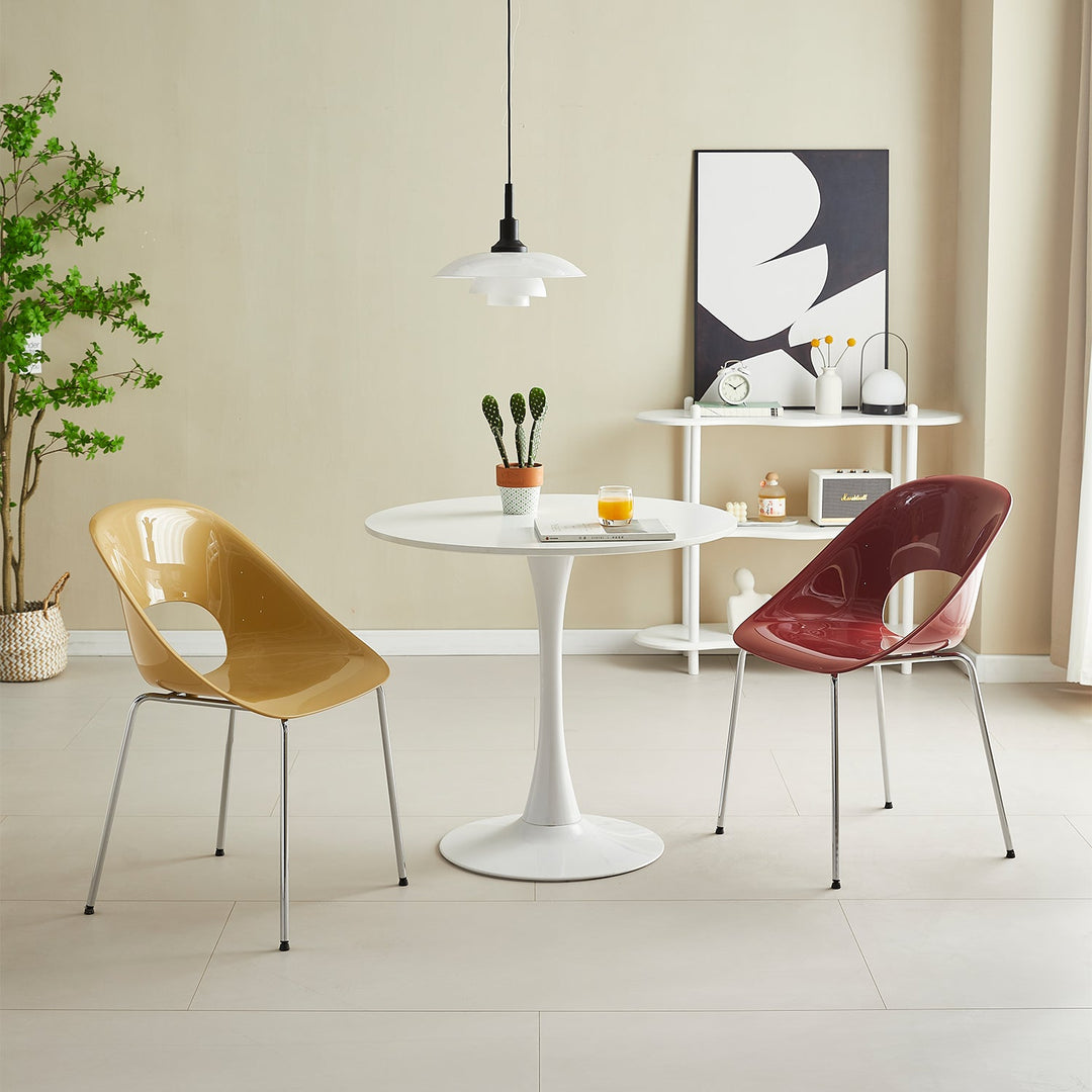 Contemporary Plastic Dining Chair FLASH