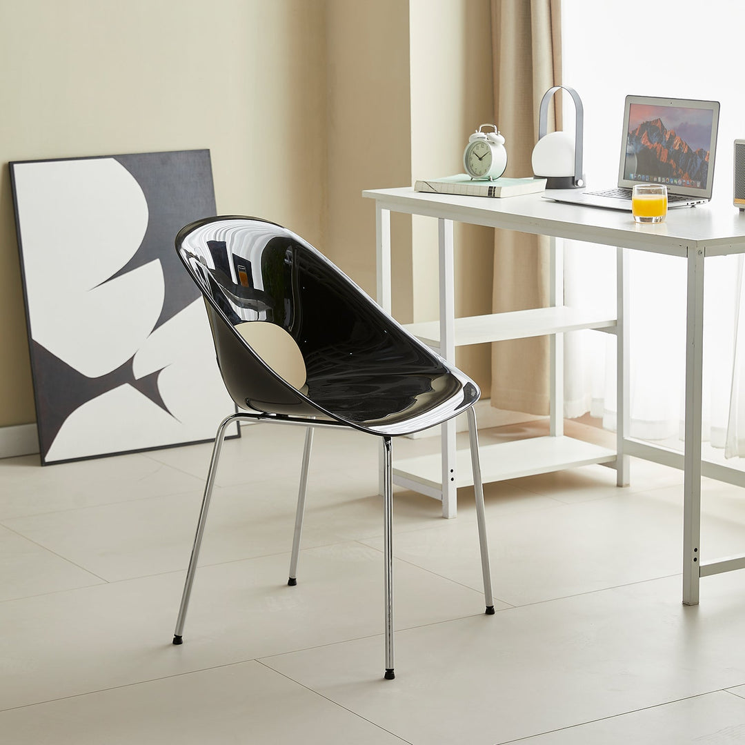 Contemporary Plastic Dining Chair FLASH