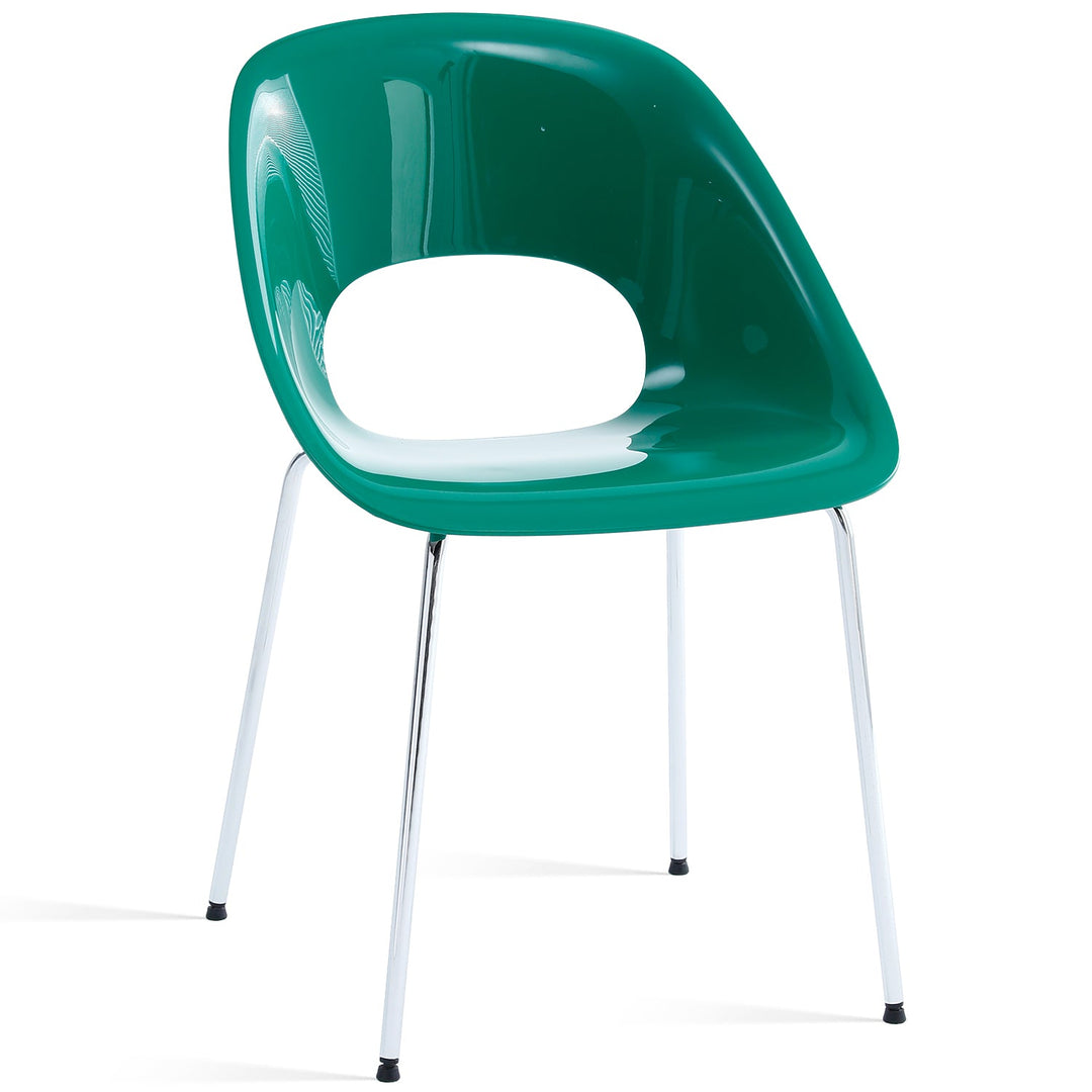 Contemporary Plastic Dining Chair FLASH