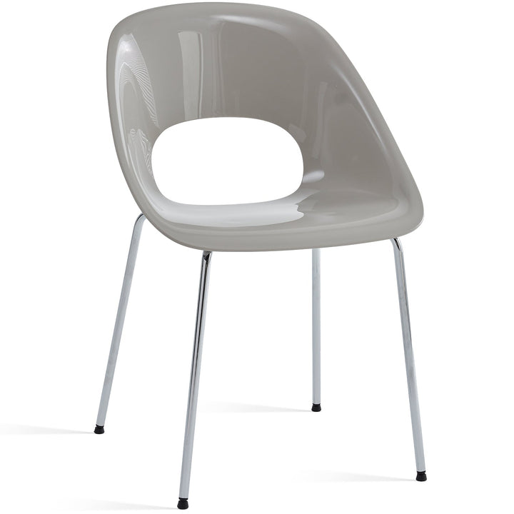 Contemporary Plastic Dining Chair FLASH