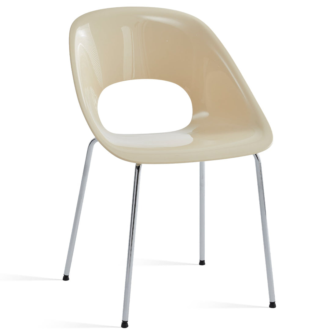 Contemporary Plastic Dining Chair FLASH