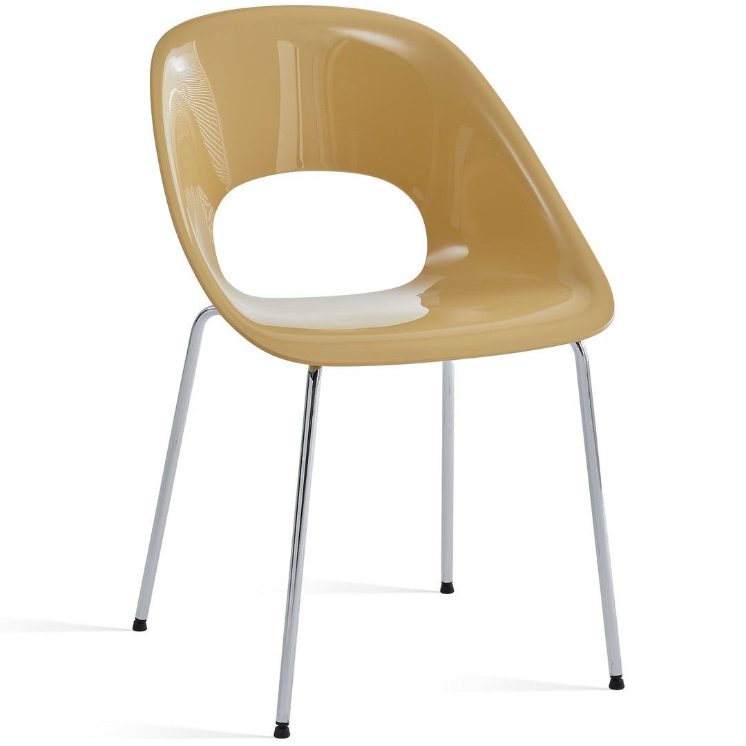 Contemporary Plastic Dining Chair FLASH