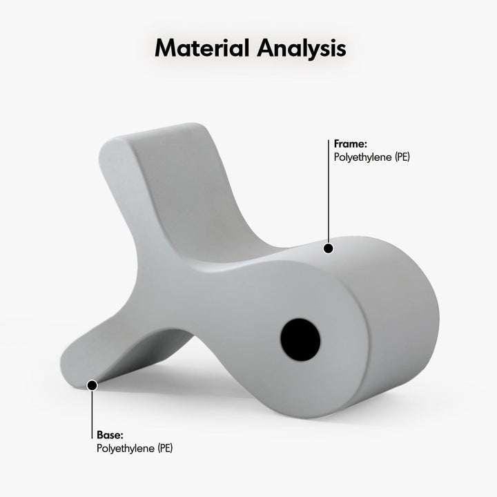 Contemporary Plastic Ottoman FISH