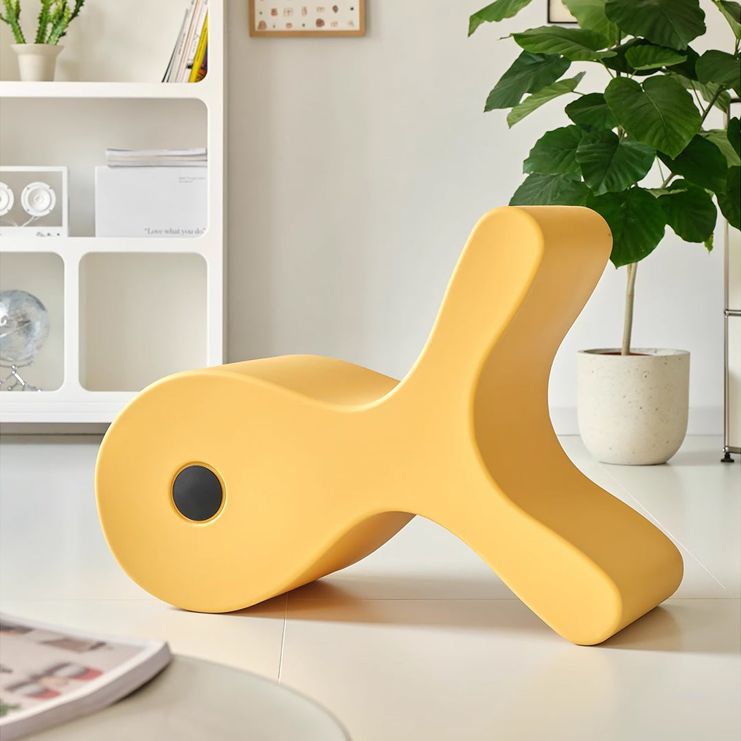 Contemporary Plastic Ottoman FISH