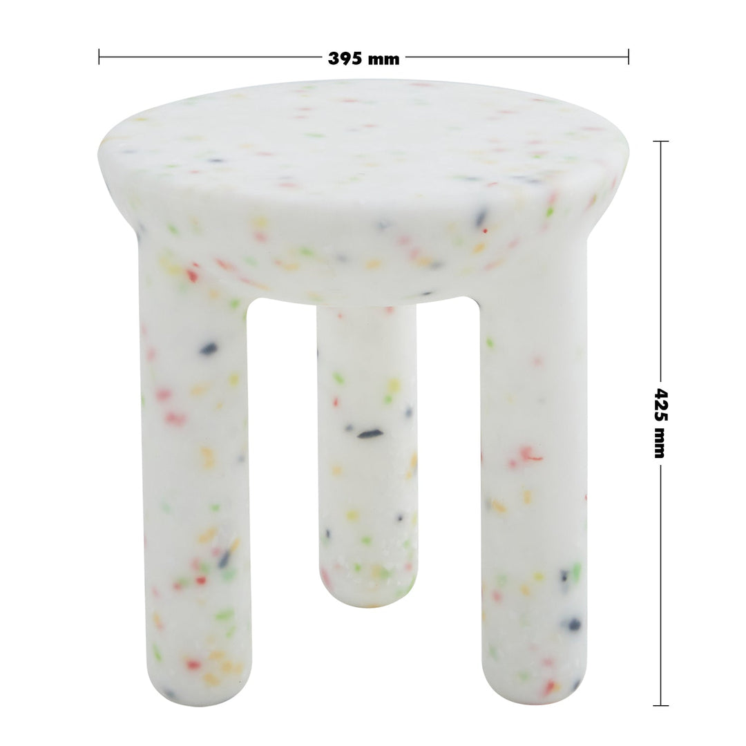 Contemporary Plastic Side Table SNAP