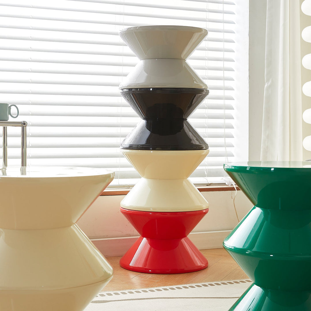 Contemporary Plastic Side Table ZEST