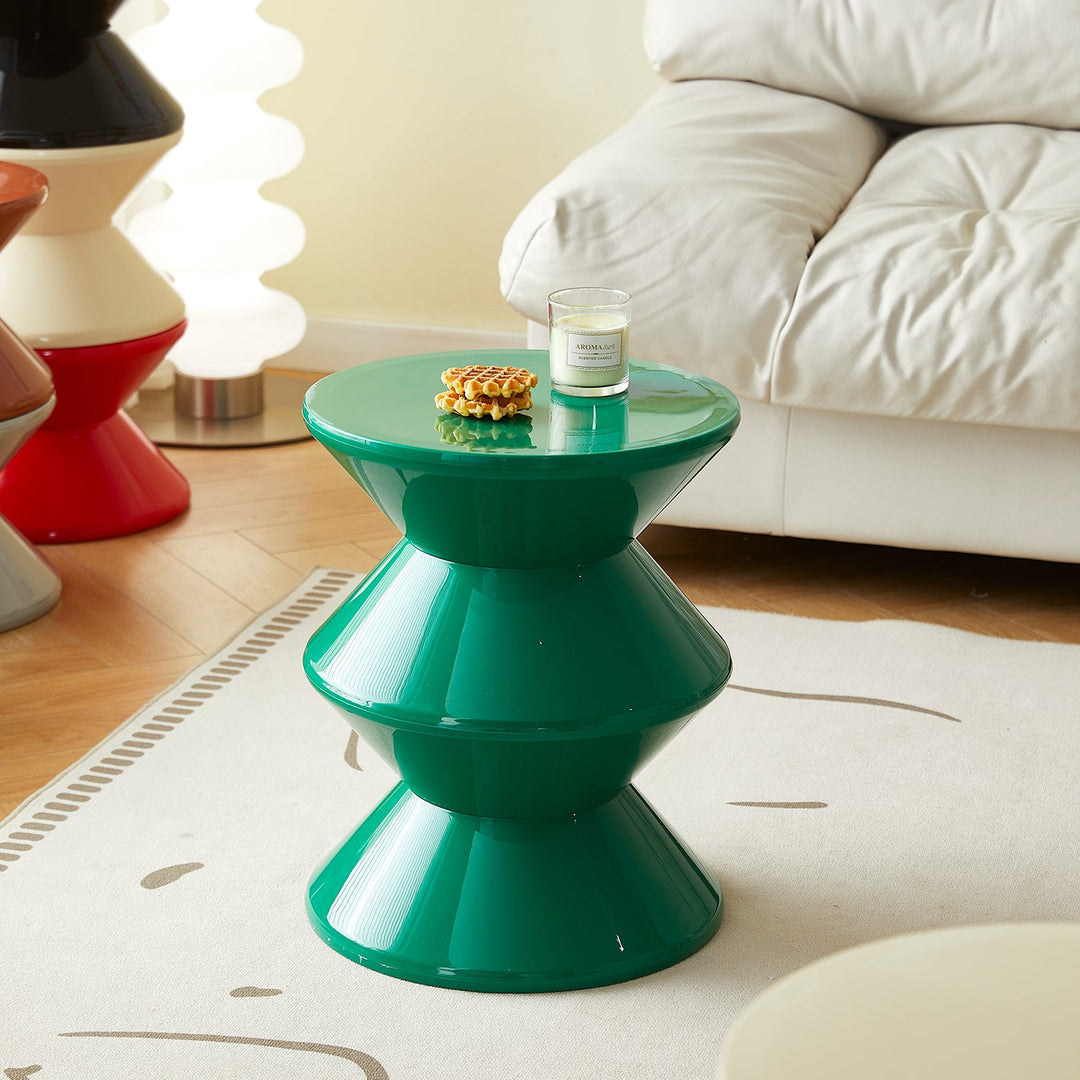 Contemporary Plastic Side Table ZEST