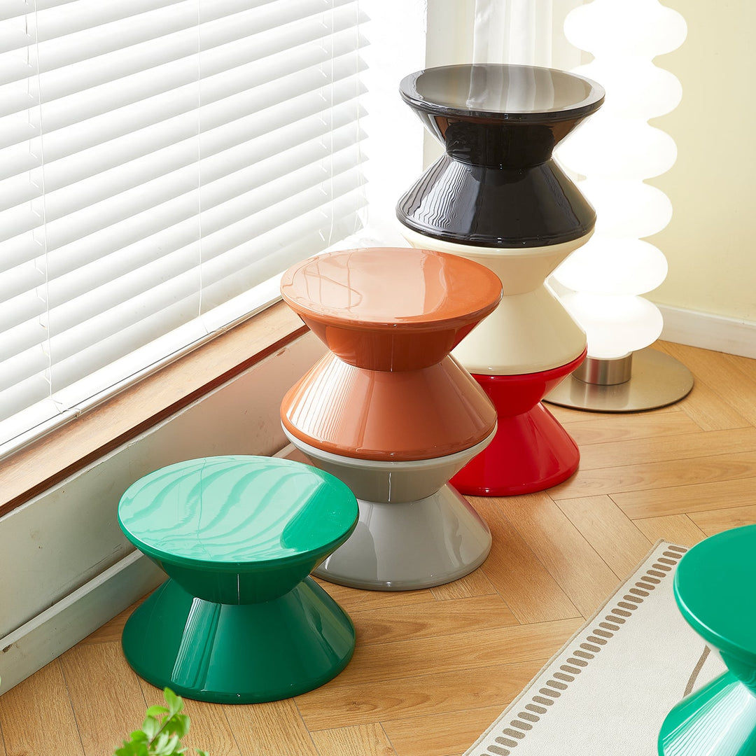 Contemporary Plastic Side Table ZEST