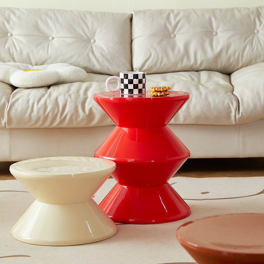 Contemporary Plastic Side Table ZEST