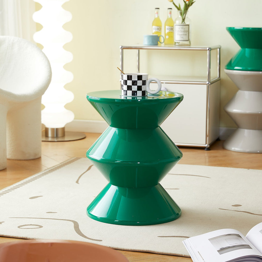 Contemporary Plastic Side Table ZEST